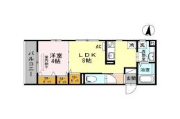 エルスール江坂間取り図面