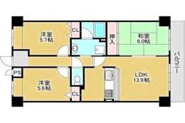 ル・アン緑地間取り図面