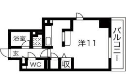 アルデール江坂間取り図面