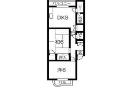 千里山西コーポ第3ビル間取り図面