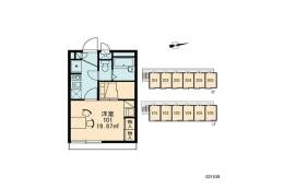 レオパレスハイムシード間取り図面
