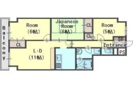 レスカーラ緑地公園間取り図面