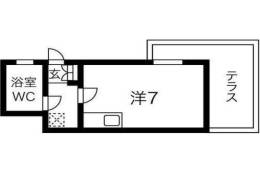 千里山ハイツ間取り図面