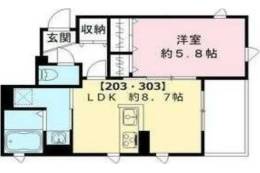 SORA千里間取り図面
