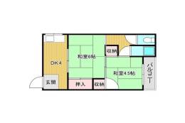 ハイツ昭和苑B棟間取り図面