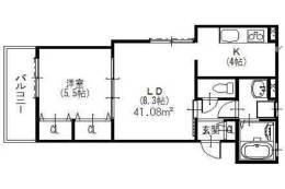 クリエオーレ別府間取り図面