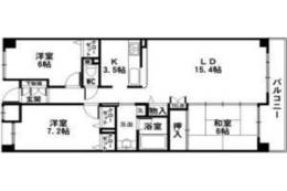 グランアークス千里山間取り図面