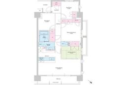 パークナードフィット津雲台間取り図面