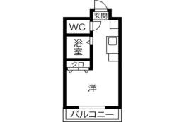 プチフラット千里山間取り図面