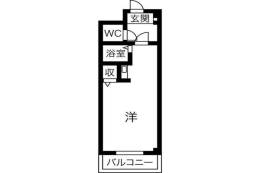 プチフラット千里山間取り図面