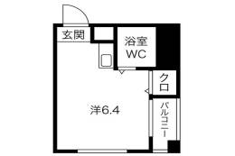 プチフラット千里山間取り図面