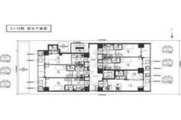 S-RESIDENCE江坂Lible間取り図面