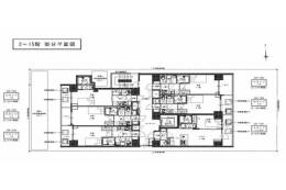 S-RESIDENCE江坂Lible間取り図面