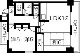 ラヴィア・フォーレ千里山間取り図面