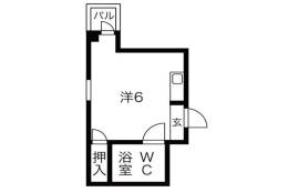 第6中屋ハイツ間取り図面