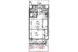 Halu江坂東間取り図面