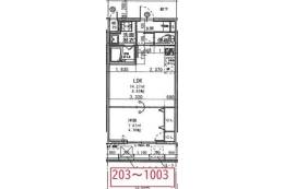 Halu江坂東間取り図面