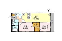 冨久庵間取り図面