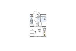 レオパレスシュッドエコール間取り図面