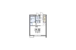 レオパレスＢｏｎｈｅｕｒⅡ間取り図面