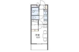 レオパレスあすなろ間取り図面