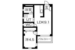 ナイスコーポ豊津間取り図面