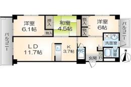 パルコート間取り図面