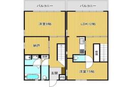 メゾンプリューテ間取り図面