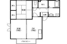 グリーンヒルIIＢ棟間取り図面