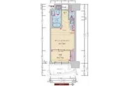 プレサンス江坂ベルフィーヌ間取り図面