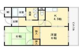 エスポアール摂津間取り図面
