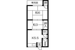 中屋ハウス間取り図面