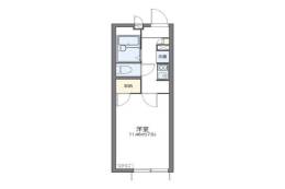 レオパレスパークコンフォールⅡ間取り図面