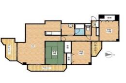 第Ⅱハイツライラック間取り図面