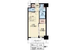 スプランディッド江坂III間取り図面