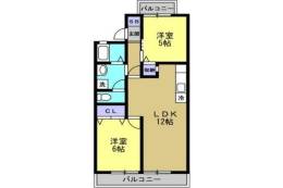 グランディール江坂　B棟間取り図面