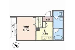 シャーメゾン　アルバ間取り図面