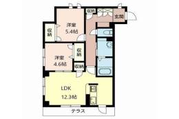 エスポワール・アイ北春日丘Ⅲ間取り図面