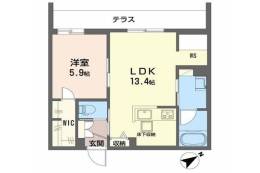 シャーメゾンステージ茨木春日間取り図面