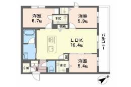 シャーメゾンステージ茨木春日間取り図面