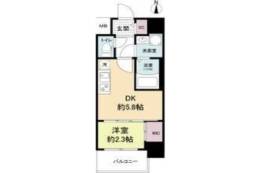 セレニテ江坂グランデ間取り図面