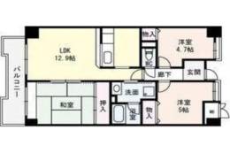 ヴァンヴェール古曽部間取り図面