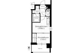 M:COURT江坂間取り図面