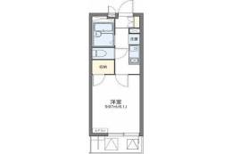 レオパレス南金田間取り図面