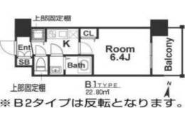 アドバンス新大阪ウエストゲートⅡ間取り図面