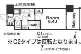 アドバンス新大阪ウエストゲートⅡ間取り図面