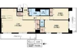 スプランディッド茨木天王間取り図面