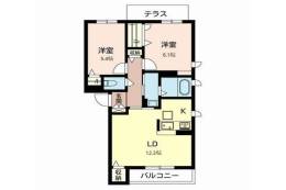 ミリアーニ千里津雲台間取り図面