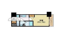 プレサンス淡路駅前間取り図面