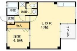 西田マンション間取り図面